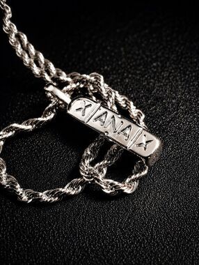 Stainless Steel Pill Necklace 